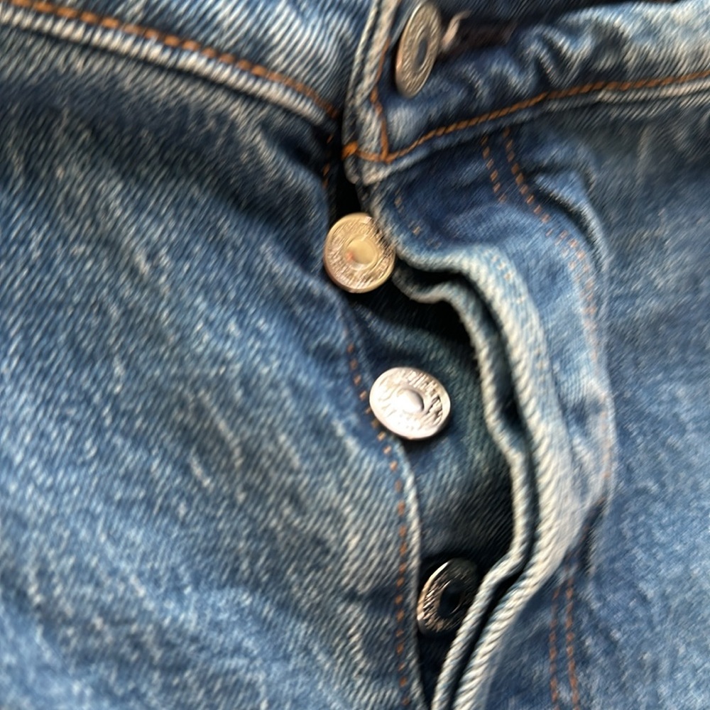 Levi's 501 Premium Denim Plus Straight Leg Raw hem - Picture 7 of 15